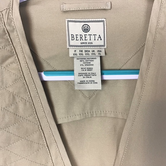 Beretta khaki vest. D22 - Picture 2 of 7